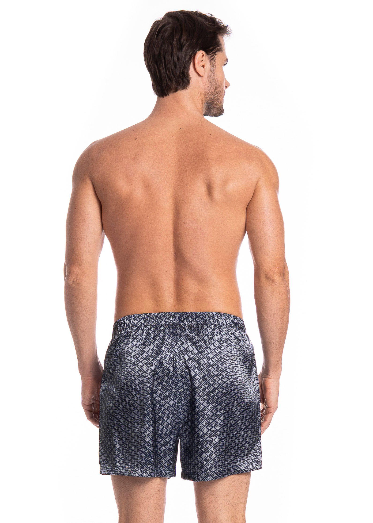 Boxer Masculina Enzo Tombini Azul-marinho - Imagem 2