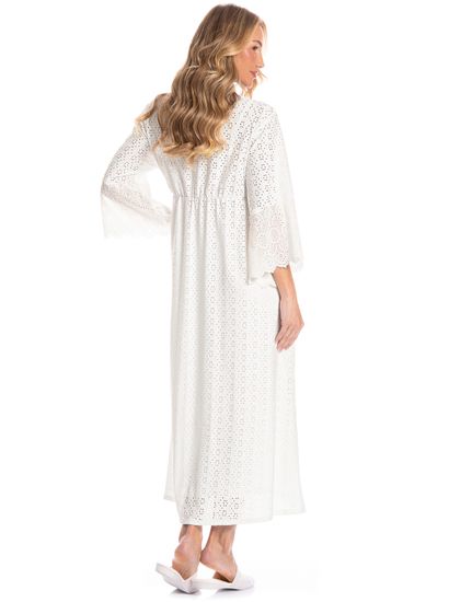 Robe Maternidade Longo Lótus - Imagem 2 - Desktop