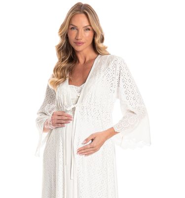 Robe Maternidade Longo Lótus - Imagem 3 - Mobile