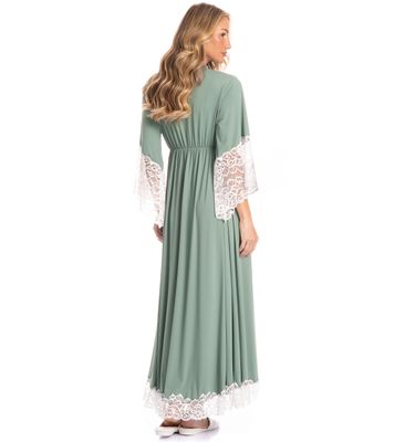 Robe Longo Maternidade Gabriela - Imagem 2 - Mobile