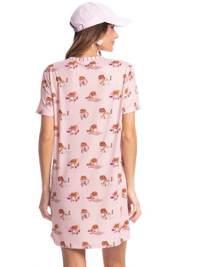 Camisão Feminino Curto Lyla Pilates - Imagem 2 - Desktop
