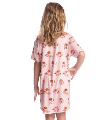 Camisão Infantil Feminino Curto Lyla Pilates - Imagem 2 - Mobile