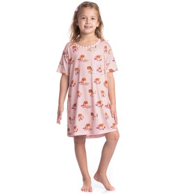 Camisão Infantil Feminino Curto Lyla Pilates - Imagem 3 - Mobile