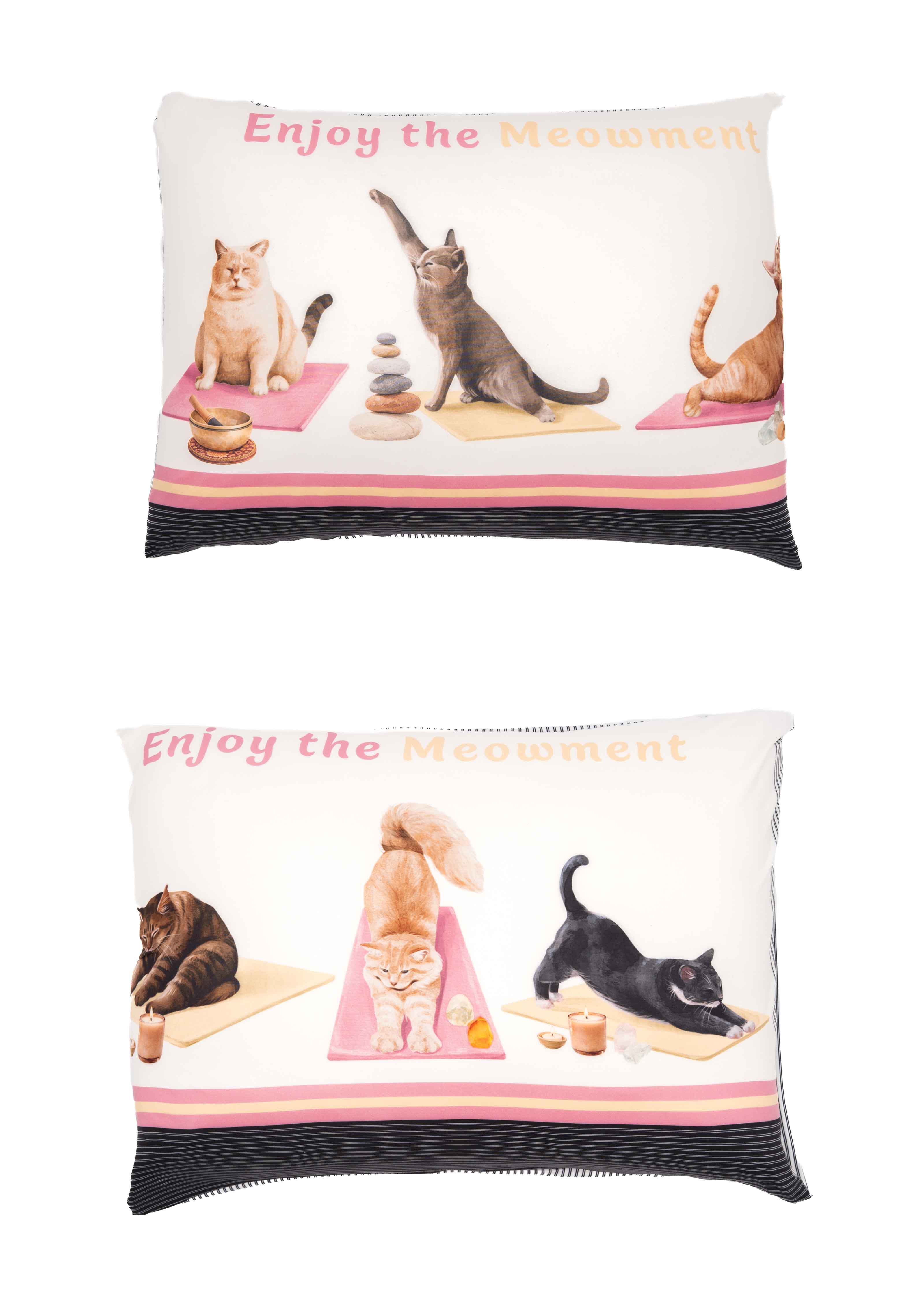 Kit Fronha Cats Yoga - Imagem 1