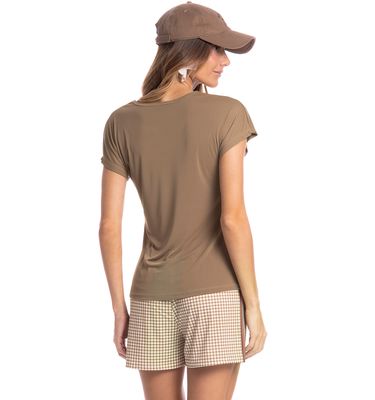 Pijama Feminino Curto Dogs Running - Imagem 2 - Mobile