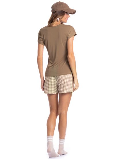 Pijama Feminino Curto Dogs Running - Imagem 4 - Desktop