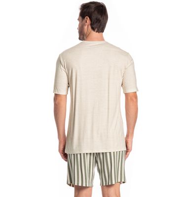 Pijama Masculino Curto Holiday - Imagem 2 - Mobile