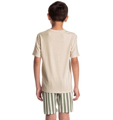 Pijama Infantil Masculino Curto Holiday - Imagem 2 - Mobile