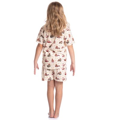 Pijama Infantil Feminino Curto Jolly - Imagem 4 - Mobile