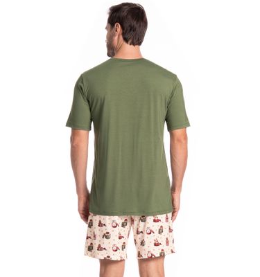 Pijama Masculino Curto Jolly Tombini - Imagem 2 - Mobile