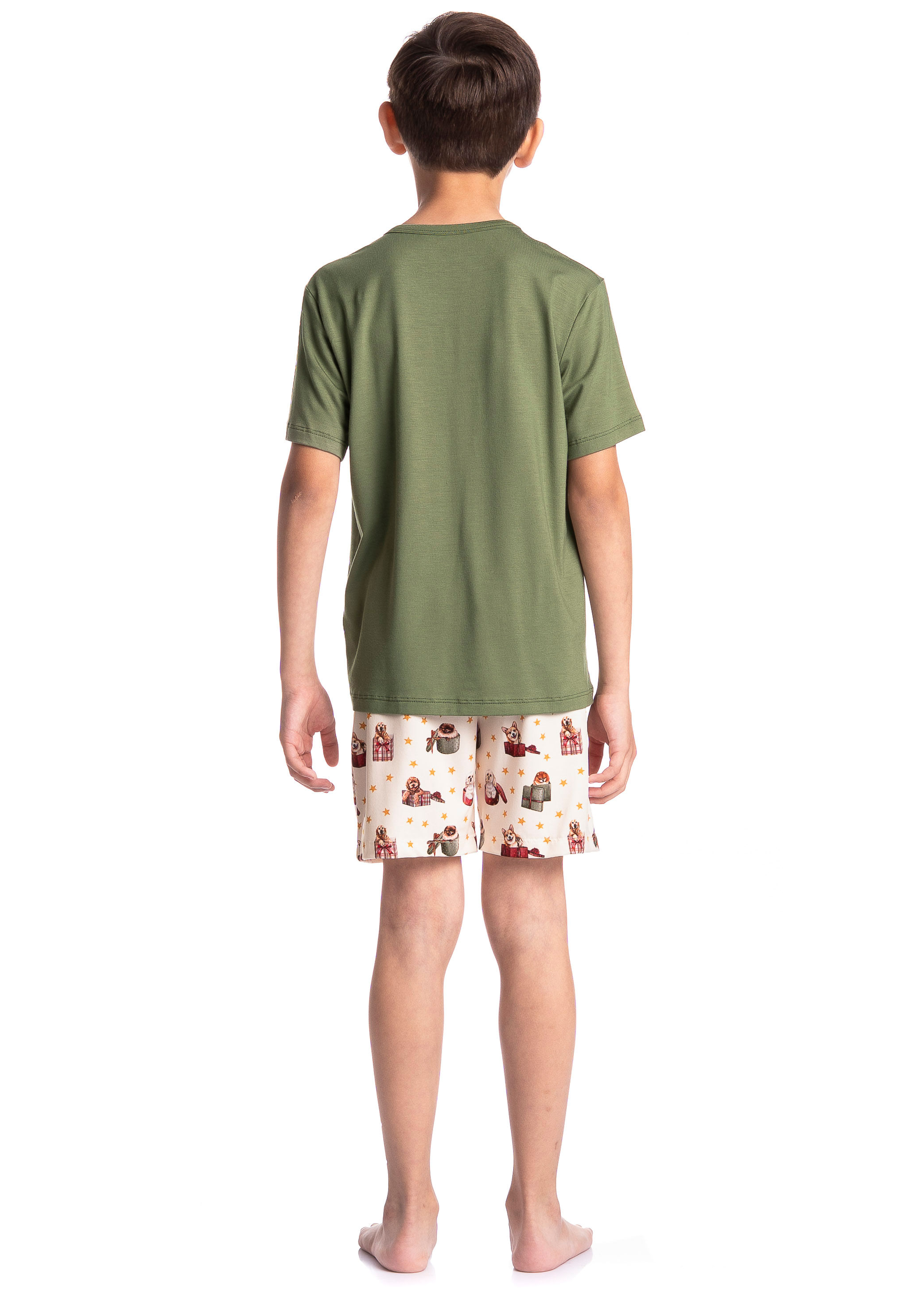 Pijama Infantil Masculino Curto Jolly - Imagem 4 - Mobile