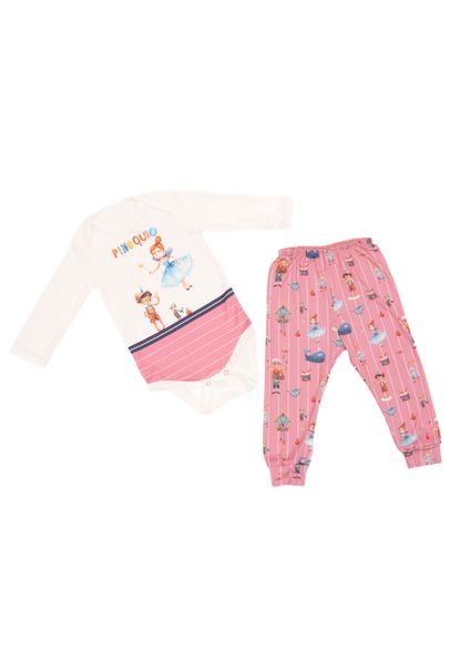 Conjunto Baby Fada Rosa-2 - Imagem 1