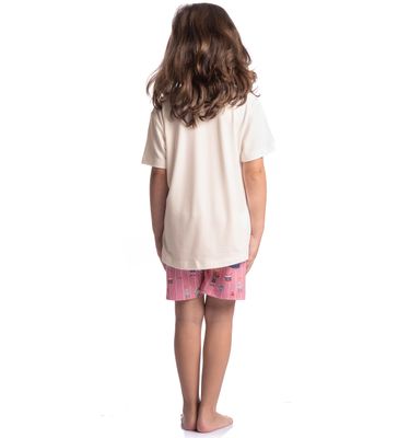 Pijama Infantil Feminino Curto Fada - Imagem 4 - Mobile