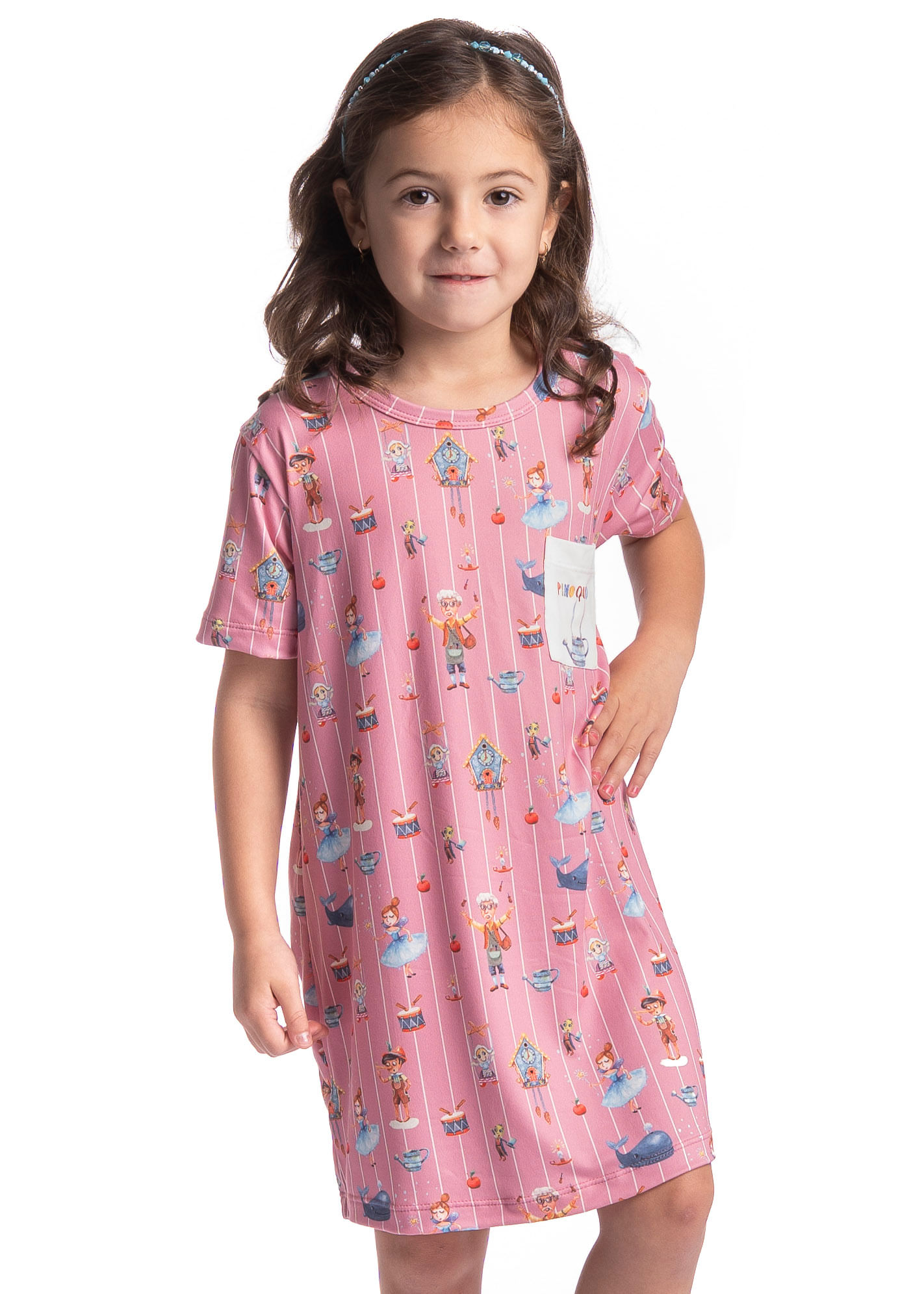 Camisão Infantil Feminino Fada - Imagem 1