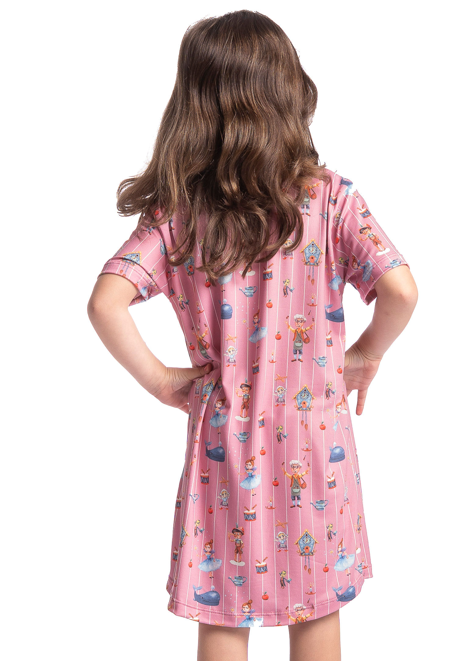 Camisão Infantil Feminino Fada Rosa-2 - Imagem 2