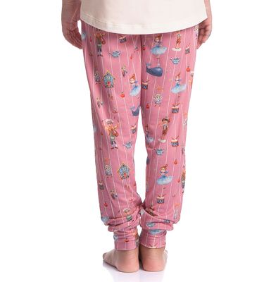 Pijama Infantil Longo Manga Curta Fada - Imagem 4 - Mobile