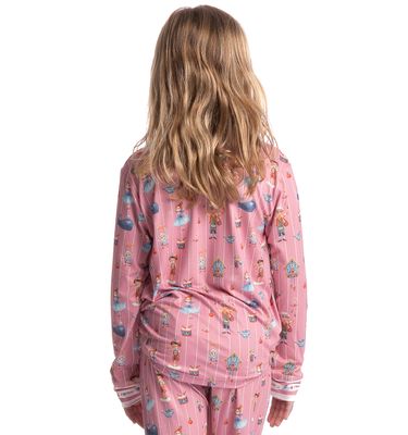 Pijama Infantil Feminino Longo Fada - Imagem 4 - Mobile