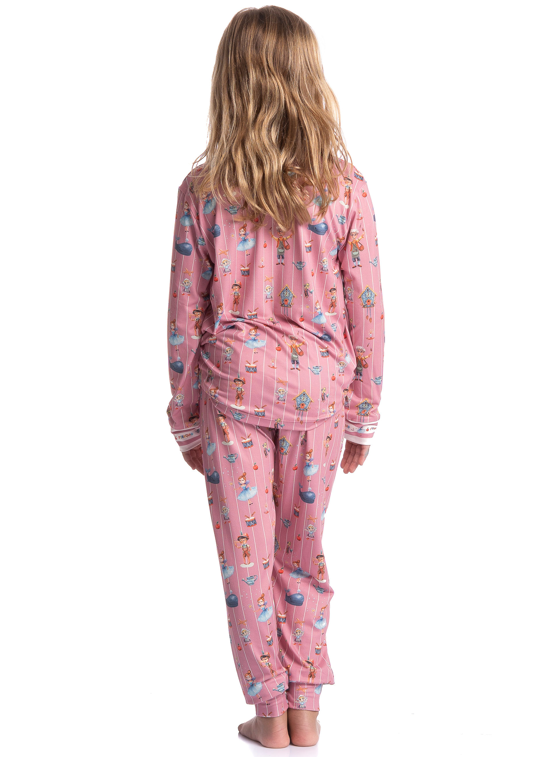Pijama Infantil Feminino Longo Fada - Imagem 2 - Mobile