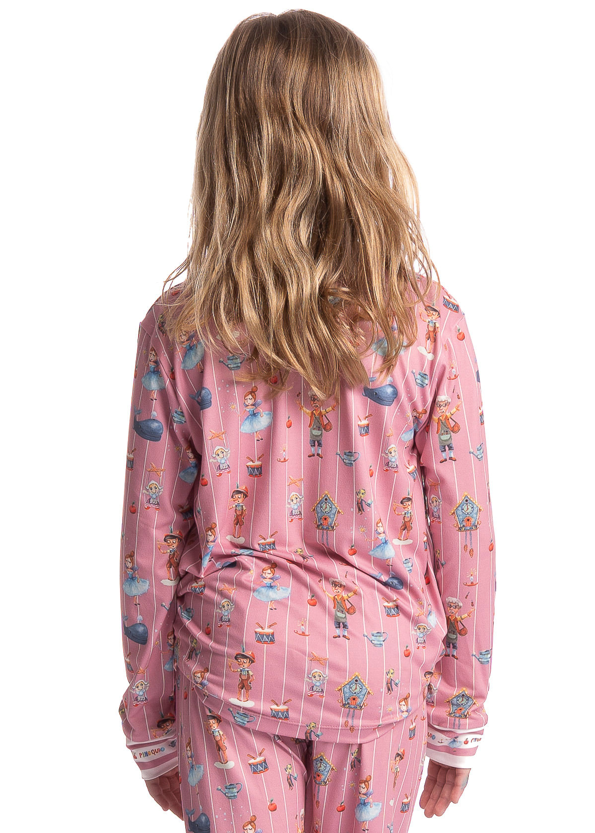 Pijama Infantil Feminino Longo Fada - Imagem 4 - Mobile