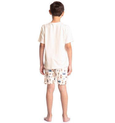 Pijama Infantil Masculino Curto Pinóquio - Imagem 4 - Mobile