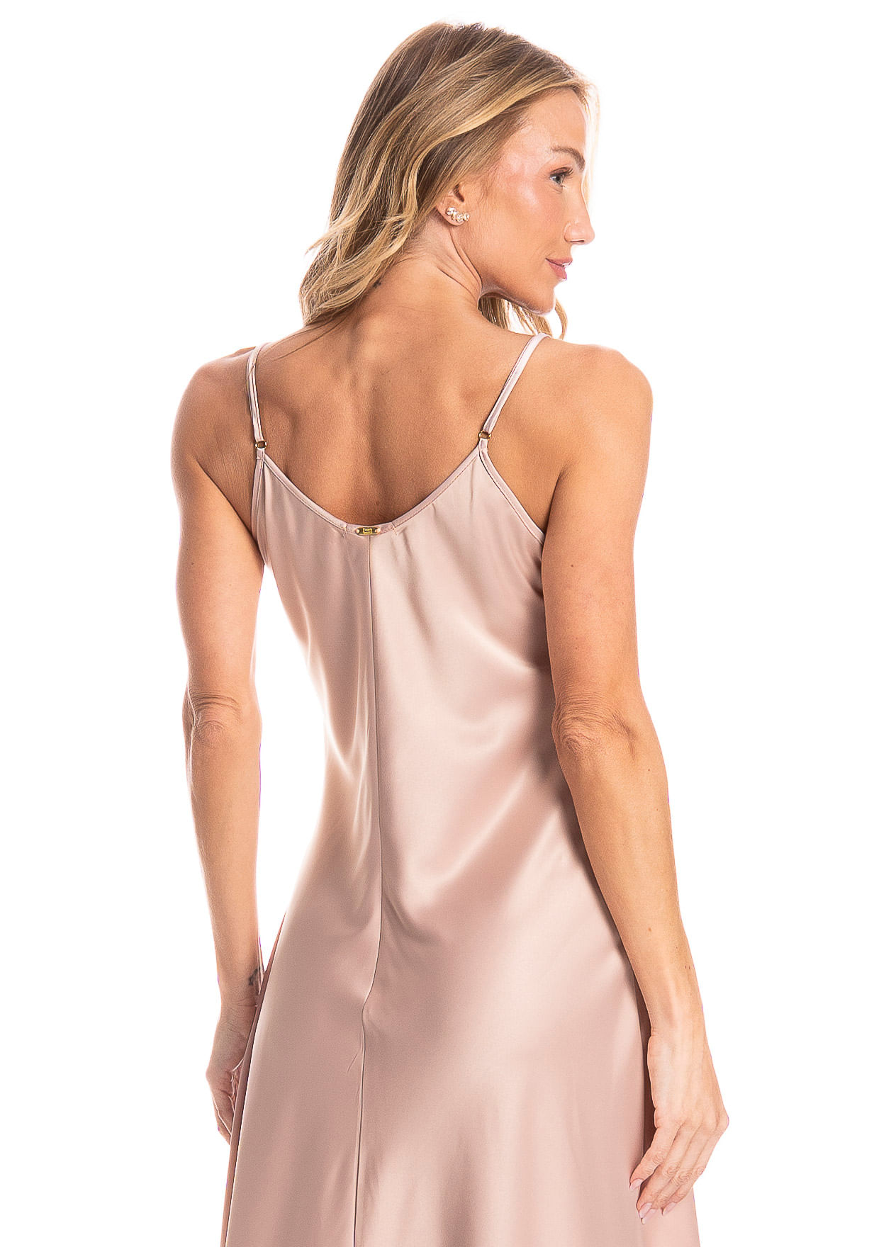 Camisola Feminina Longa Siena Alícia - Imagem 4 - Mobile