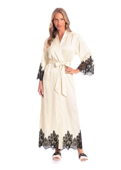 Robe Feminino Longo Alícia Branco - Imagem 1