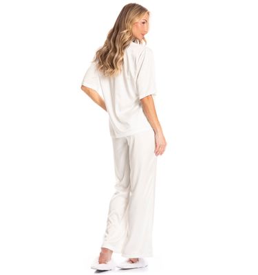 Pijama Americano Feminino Longo Zoe - Imagem 2 - Mobile
