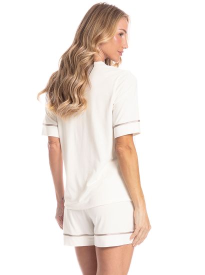 Pijama Feminino Curto Americano Sublime - Imagem 2 - Desktop