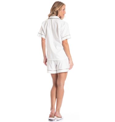 Pijama Americano Feminino Curto Louise - Imagem 4 - Mobile