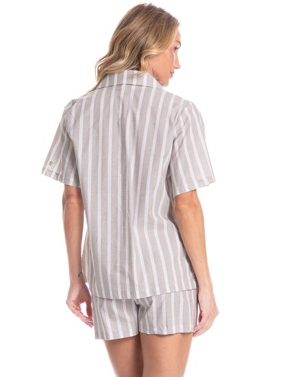 Pijama Americano Feminino Curto Beatriz - Imagem 2 - Desktop