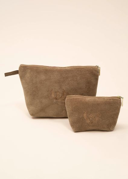 Conjunto Necessaire Olívia Bege - Imagem 1