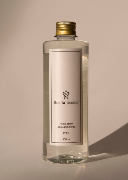 Home Spray Para Ambientes Daniela Tombini Refil 500ml Branco - Imagem 1