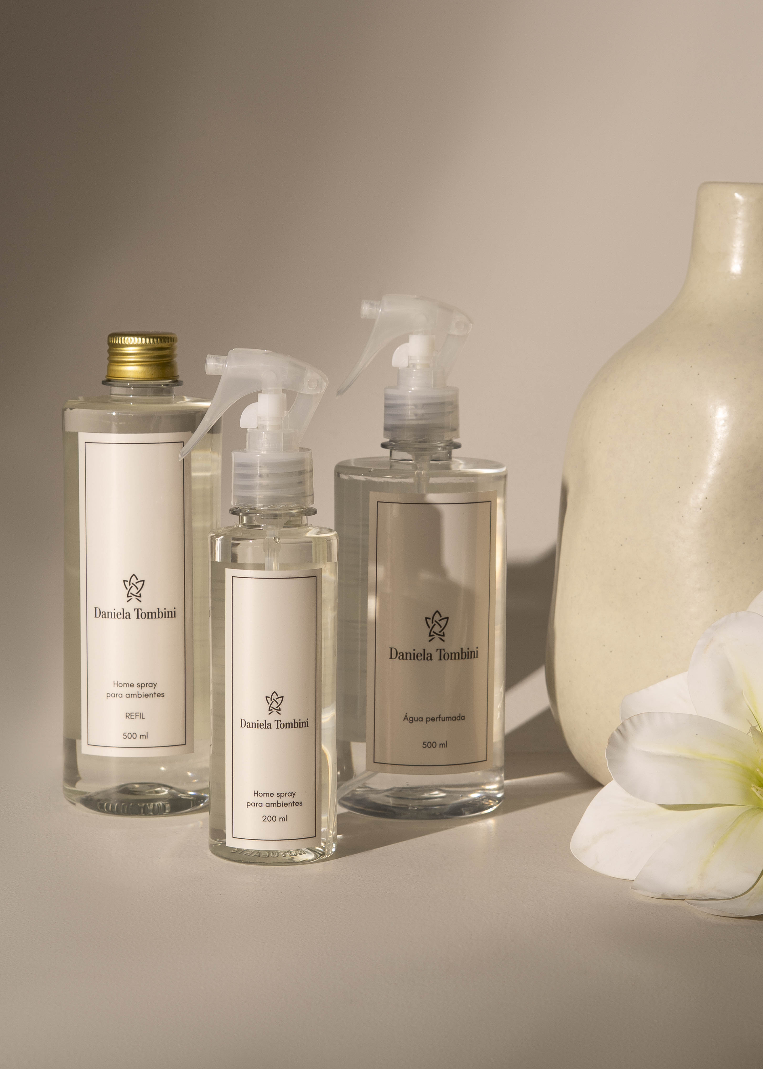 Home Spray Para Ambientes Daniela Tombini 200ml Branco - Imagem 2