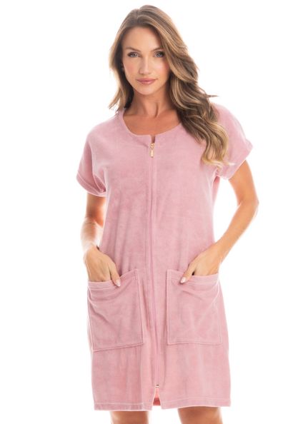 Robe Feminino Com Zíper KN Rosa - Imagem 1