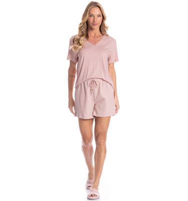 Pijama Feminino Curto Piquet - Imagem 3 - Mobile