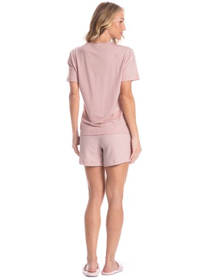 Pijama Feminino Curto Piquet - Imagem 4 - Desktop