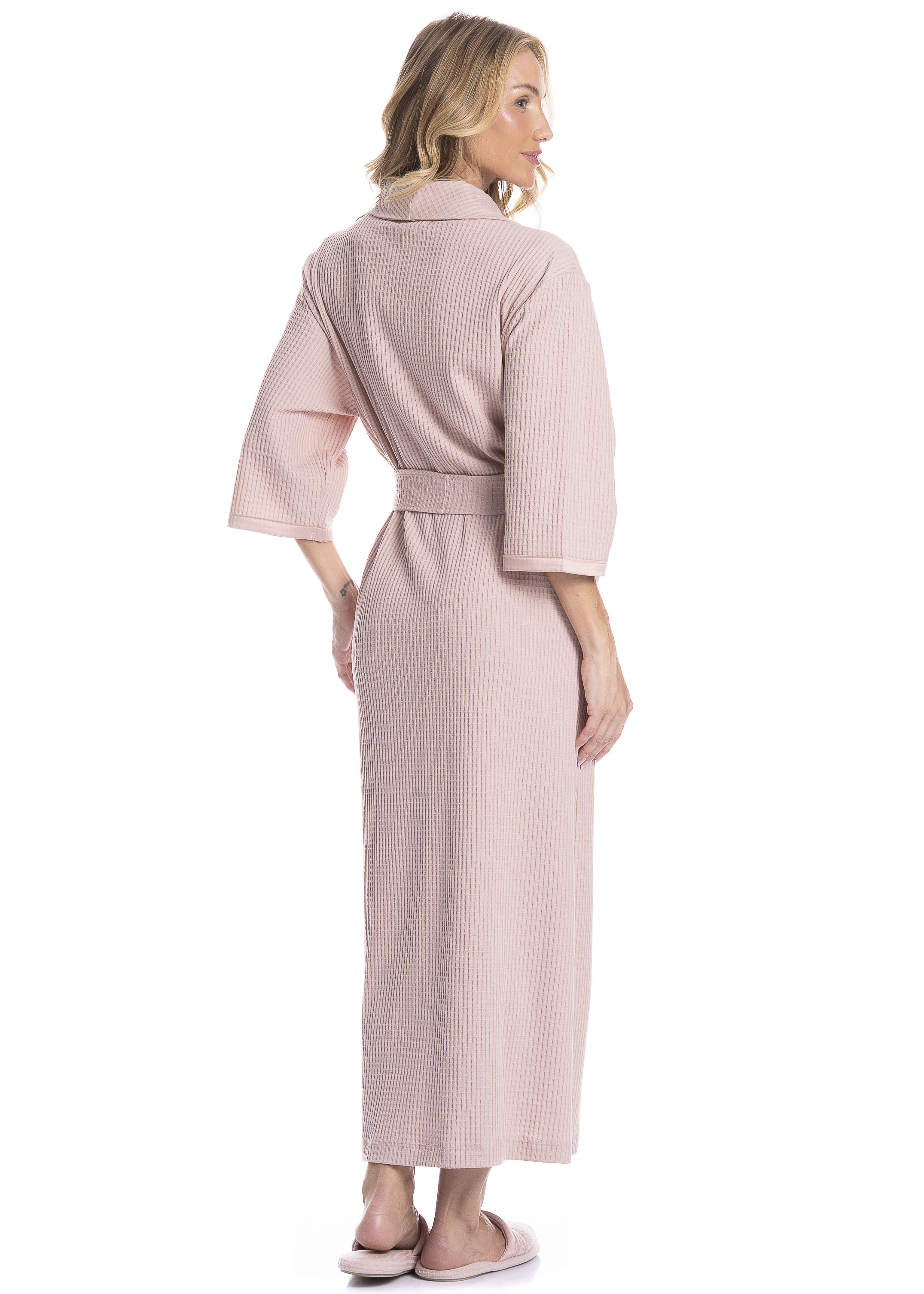 Robe Feminino Midi Piquet - Imagem 2 - Mobile