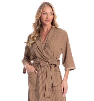 Robe Feminino Midi Piquet - Imagem 3 - Mobile