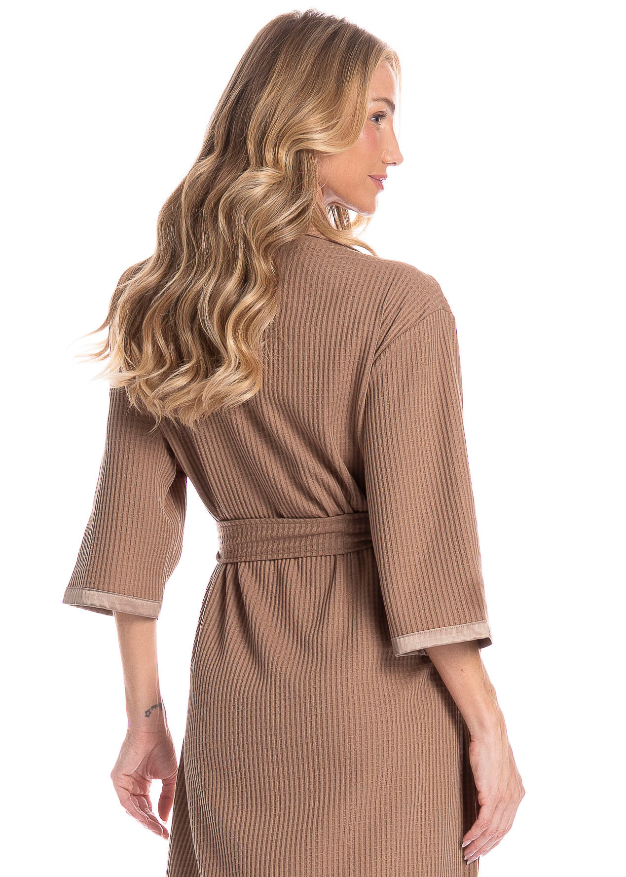 Robe Feminino Midi Piquet - Imagem 4 - Mobile
