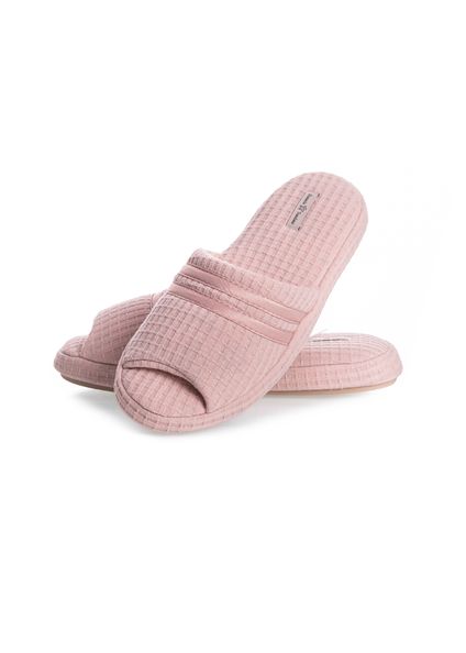 Chinelo Aberto Liss Piquet Rosa-3 - Imagem 1