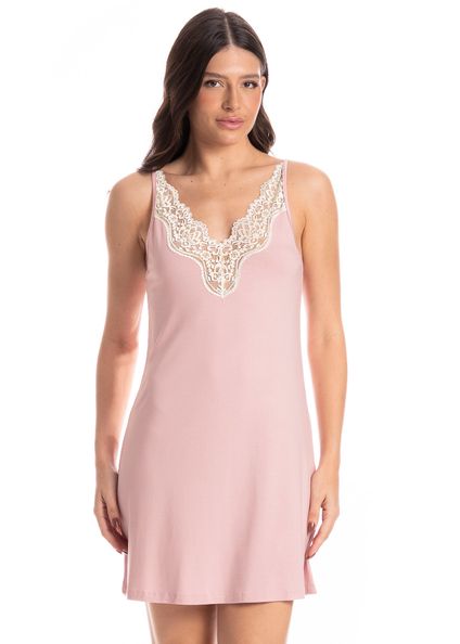 Camisola Feminina Marisa Rosa-3 - Imagem 1