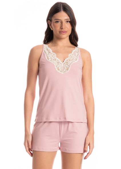 Short Doll Feminino Marisa Rosa-3 - Imagem 1