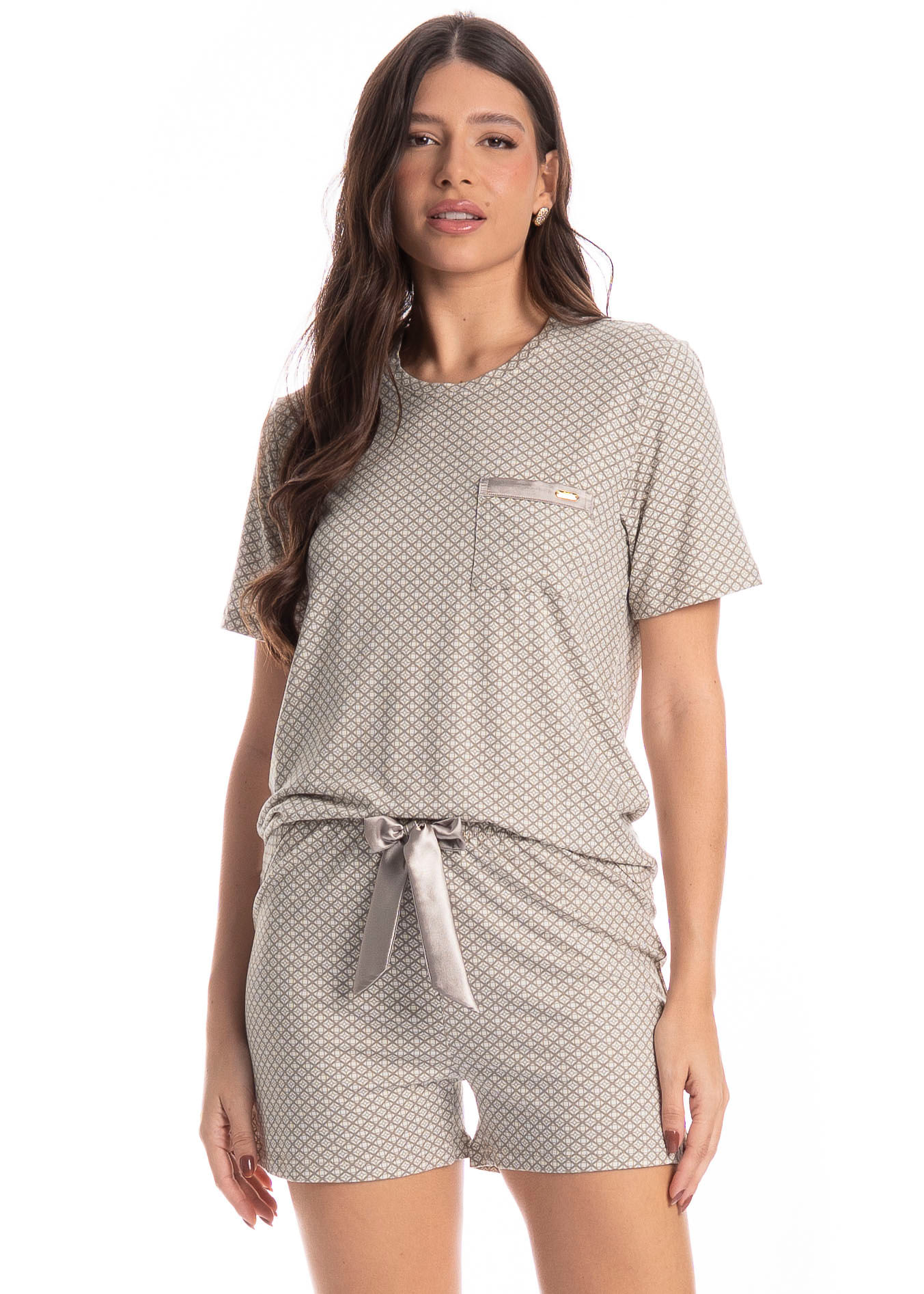 Pijama Feminino Curto Vanessa - Imagem 1