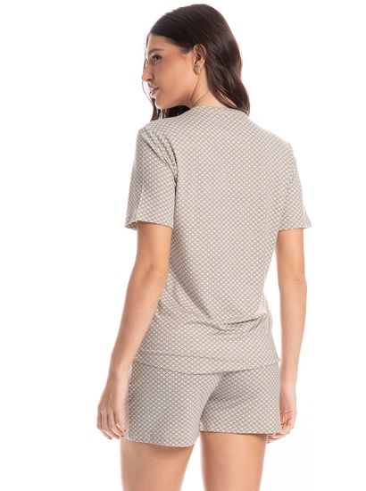 Pijama Feminino Curto Vanessa - Imagem 2 - Desktop