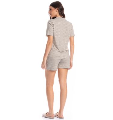Pijama Feminino Curto Vanessa - Imagem 4 - Mobile