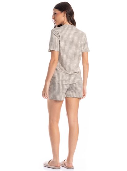 Pijama Feminino Curto Vanessa - Imagem 4 - Desktop