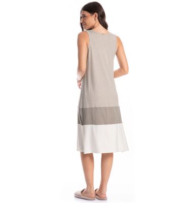 Vestido Midi Regata Vanessa - Imagem 2 - Mobile