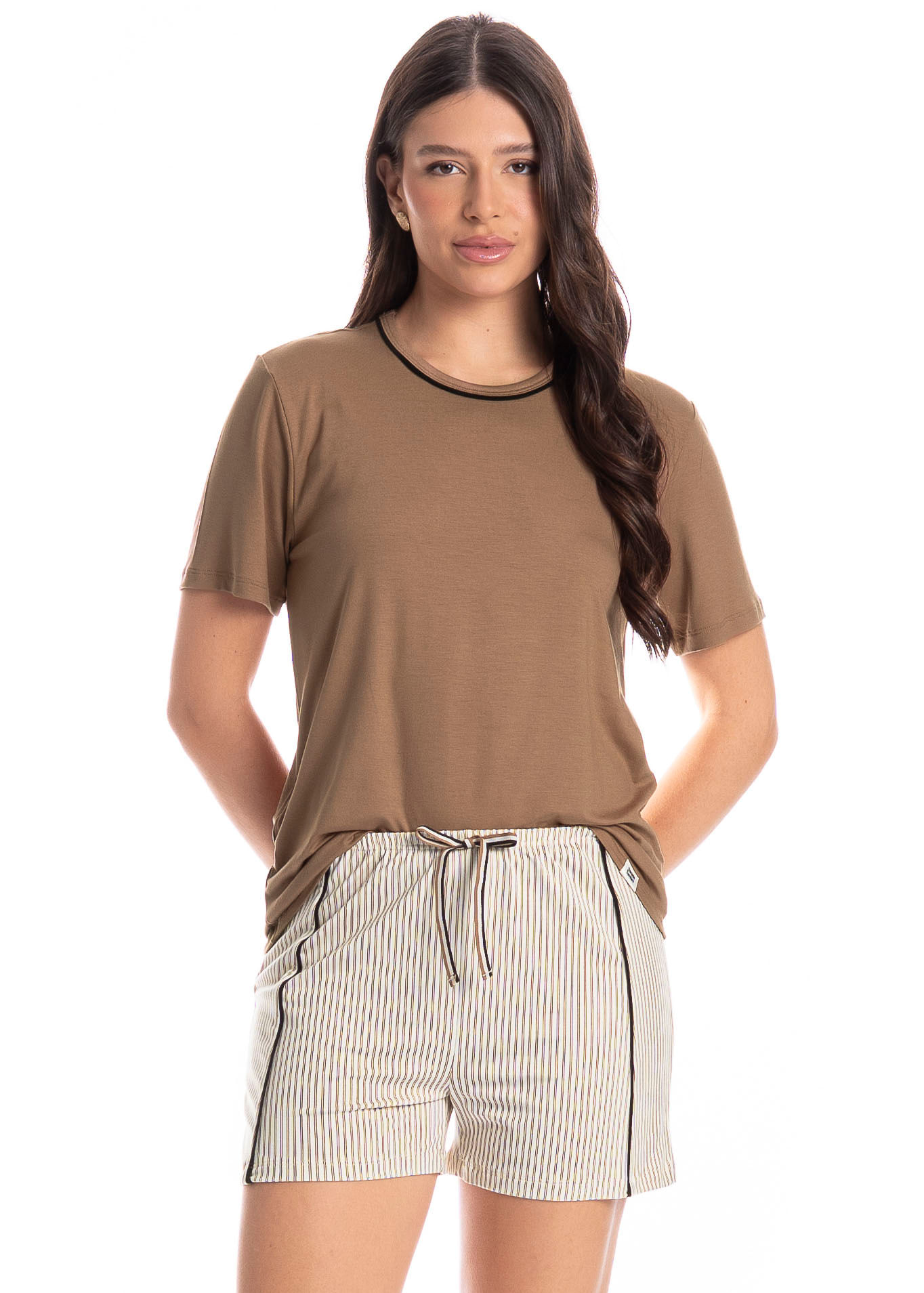 Pijama Feminino Curto Ginger - Imagem 1