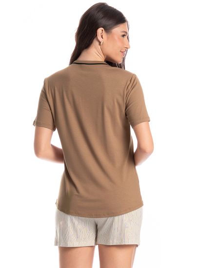 Pijama Feminino Curto Ginger - Imagem 2 - Desktop