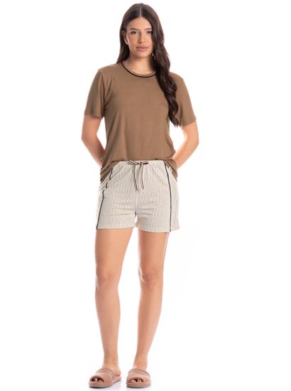 Pijama Feminino Curto Ginger - Imagem 3 - Desktop